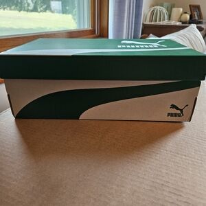 Puma Green and White Empty Sneaker Box Womens Size 11
